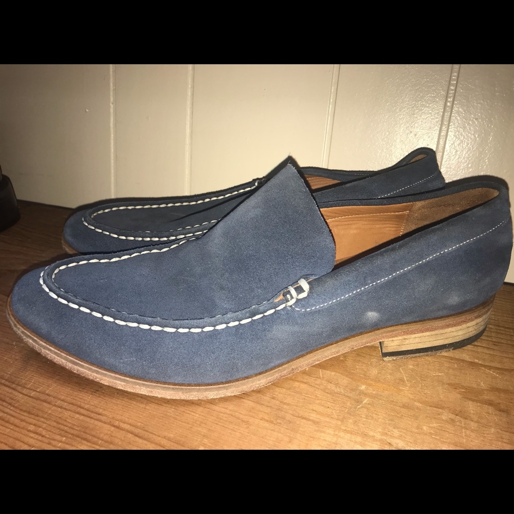 Navy Gordon Rush slip on.